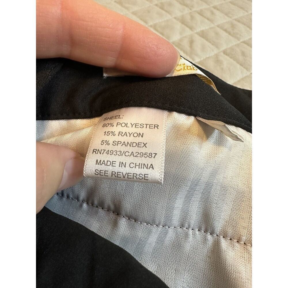 Monterey Club Classic Essentials Capri‎ Golf Pants Size 6 Black classy - Picture 10 of 14